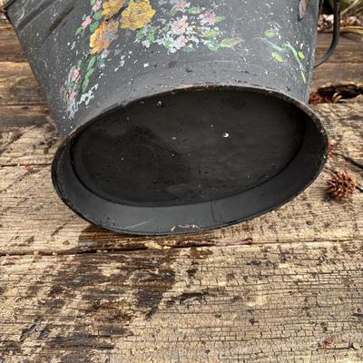 LOT 38: Vintage Ash Buckets & Pail