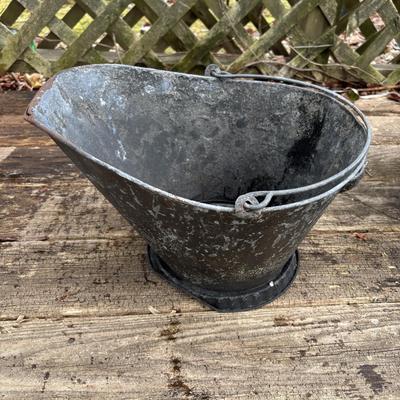 LOT 38: Vintage Ash Buckets & Pail