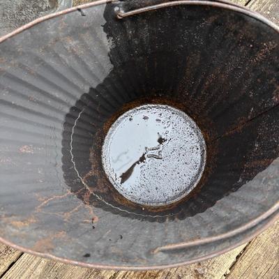 LOT 38: Vintage Ash Buckets & Pail