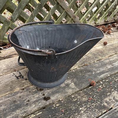 LOT 38: Vintage Ash Buckets & Pail