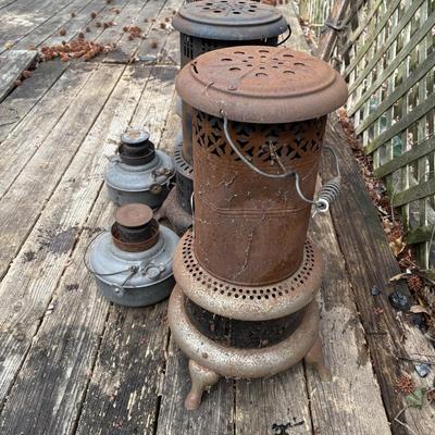 LOT 39: Vintage Perfection Smokeless Oil Heaters