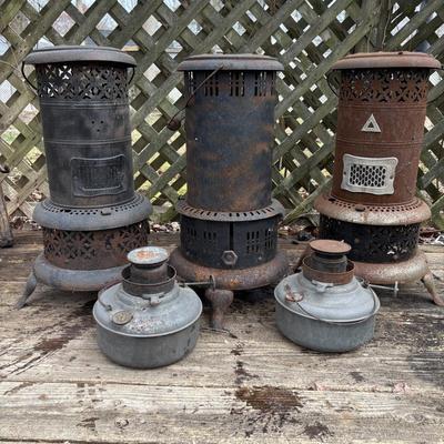 LOT 39: Vintage Perfection Smokeless Oil Heaters