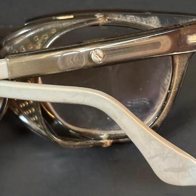 LOT 56: Antique/Vintage Spectacles, Franco Flashlight, Zaner Bloser Dip Pen w./Nib & a Tin Holder