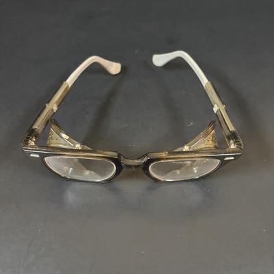 LOT 56: Antique/Vintage Spectacles, Franco Flashlight, Zaner Bloser Dip Pen w./Nib & a Tin Holder