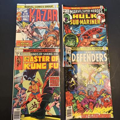 LOT 60: Marvel Comic Books: Hulk, Conan, Spiderman, Thor & Other
