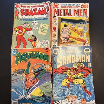 LOT 62 Marvel, DC & More Comic Book Collection: Sandman, Shazam, Flash & many others