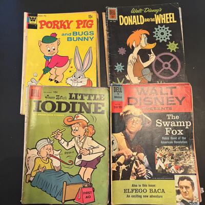 LOT 67: Comic Book Collection: Blondie, Walt Disney, Little Lulu, Bugs Bunny & More