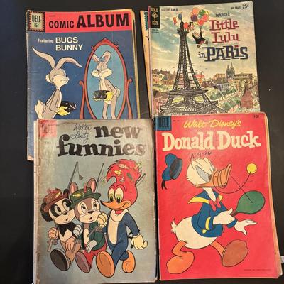 LOT 67: Comic Book Collection: Blondie, Walt Disney, Little Lulu, Bugs Bunny & More