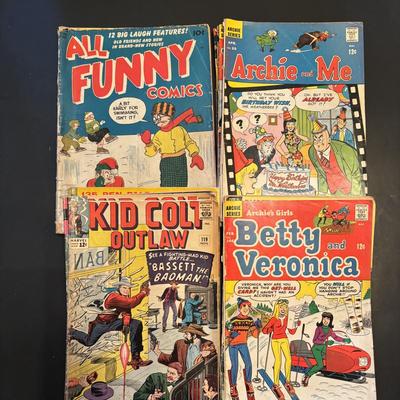 LOT 68: Vintage Comics: Boris Karloff, Rawhide Kid, Blondie, M.A.R.S. Patrol, GI Joe and More