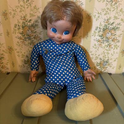 LOT 72: Vintage McDonald's Hamburglar Stuffed Dolls, Jack Frost Sugar Stuffed Doll & Mrs. Beasley Dolls