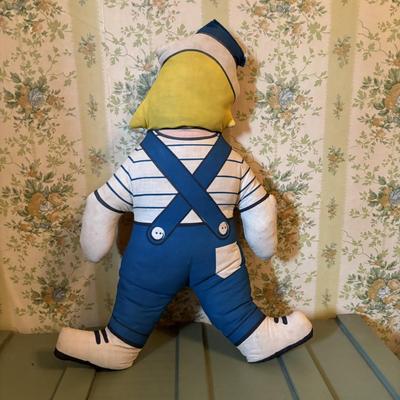 LOT 72: Vintage McDonald's Hamburglar Stuffed Dolls, Jack Frost Sugar Stuffed Doll & Mrs. Beasley Dolls