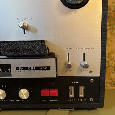 LOT 74: Vintage OKI 300 Stereo Tape Recorder - untested