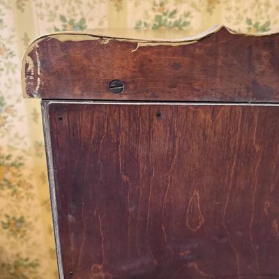 LOT 77: Ready to Refurbish Finds: Chest of Drawers & Table