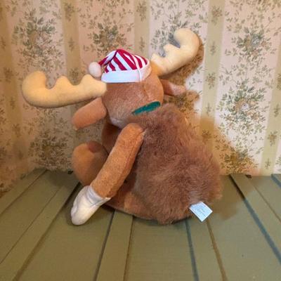 LOT 78: Toys R Us 35th Birthday Elmo, Macys Thanksgiving 2002 Kermit Frog Plush w/Camera, Macy's 2001 Curious George Macy's...