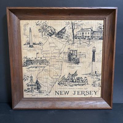 LOT 81:Woodbury Heights & Pitman Commemorative Bottles, Fort Mercer, National Park Ashtray, Philadelphia Masonic Temple Plate, The...