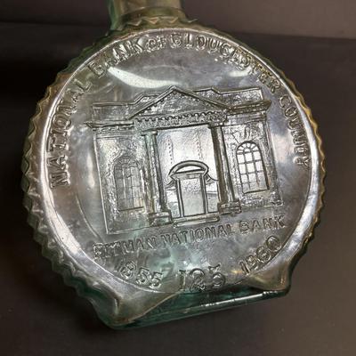 LOT 81:Woodbury Heights & Pitman Commemorative Bottles, Fort Mercer, National Park Ashtray, Philadelphia Masonic Temple Plate, The...