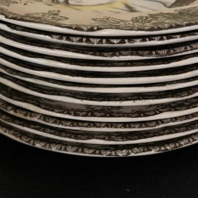 LOT 82: Johnson Bros. of England Ironstone Dishware: The Friendly Village Collection