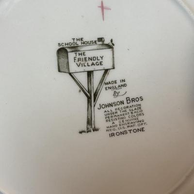 LOT 82: Johnson Bros. of England Ironstone Dishware: The Friendly Village Collection