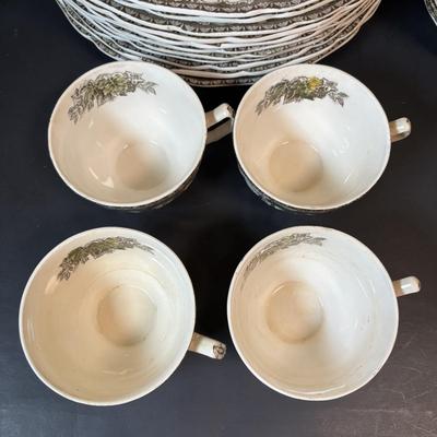 LOT 82: Johnson Bros. of England Ironstone Dishware: The Friendly Village Collection