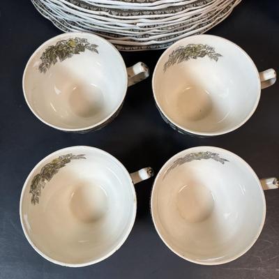 LOT 82: Johnson Bros. of England Ironstone Dishware: The Friendly Village Collection