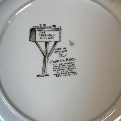 LOT 83: Johnson Bros. of England Ironstone Serving Dishware: The Friendly Village Collection