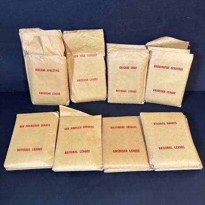 LOT 91: APBA Baseball Game Cards 75+ Packets