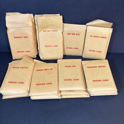 LOT 91: APBA Baseball Game Cards 75+ Packets