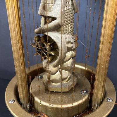LOT 95: Vintage Tabletop Mineral Oil Rain Drip Lamp