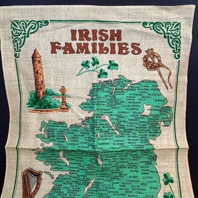 LOT 96: Celebrating Ireland & More Collection: Made in Ireland Linens, Dolls, Glassware, Dolls, Made in USA Green Pitcher/Vase
