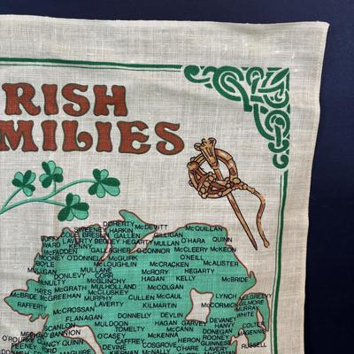 LOT 96: Celebrating Ireland & More Collection: Made in Ireland Linens, Dolls, Glassware, Dolls, Made in USA Green Pitcher/Vase
