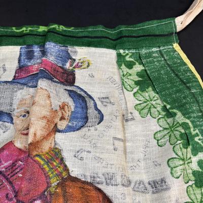LOT 96: Celebrating Ireland & More Collection: Made in Ireland Linens, Dolls, Glassware, Dolls, Made in USA Green Pitcher/Vase