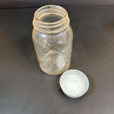 LOT 99: Vintage Canning Jars w/Zinc Lids: Ball, Atlas, Drey