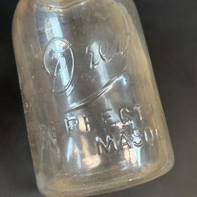 LOT 99: Vintage Canning Jars w/Zinc Lids: Ball, Atlas, Drey