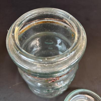 LOT 99: Vintage Canning Jars w/Zinc Lids: Ball, Atlas, Drey