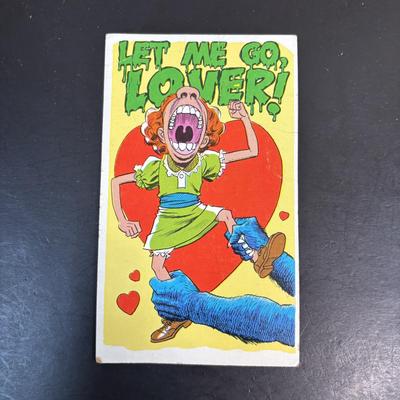 LOT 100: Fun Collection of Holiday Decorations or Paper Crafting: Vintage Valentines Cards, Insult Postcards, Halloween Comics, Giant...