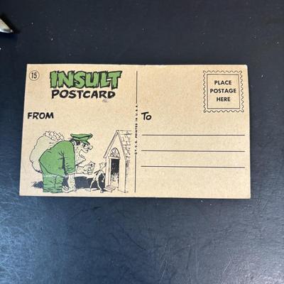 LOT 100: Fun Collection of Holiday Decorations or Paper Crafting: Vintage Valentines Cards, Insult Postcards, Halloween Comics, Giant...