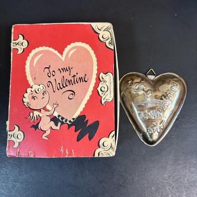 LOT 100: Fun Collection of Holiday Decorations or Paper Crafting: Vintage Valentines Cards, Insult Postcards, Halloween Comics, Giant...
