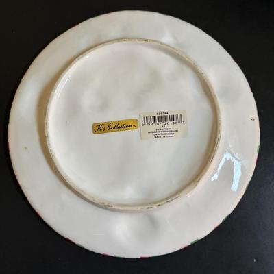 LOT 108: Ceramic Hanging Lanterns/Votive Holders and Holiday Decor