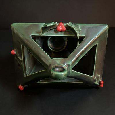 LOT 108: Ceramic Hanging Lanterns/Votive Holders and Holiday Decor