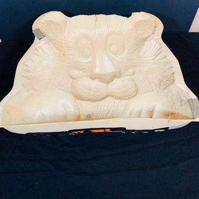 LOT 244: Vintage Esso Gasoline Molded Plastic Mascot Tiger Head Tank Topper