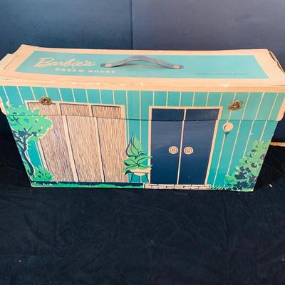 LOT 246: Vintage Barbie’s Dream House Paper Doll House with Accessories and Doll Clothes From 1962