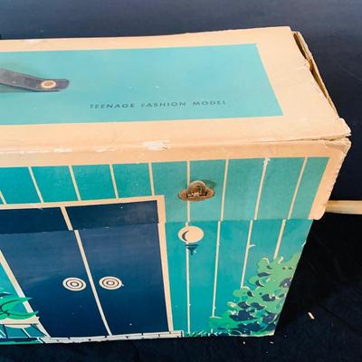 LOT 246: Vintage Barbie’s Dream House Paper Doll House with Accessories and Doll Clothes From 1962