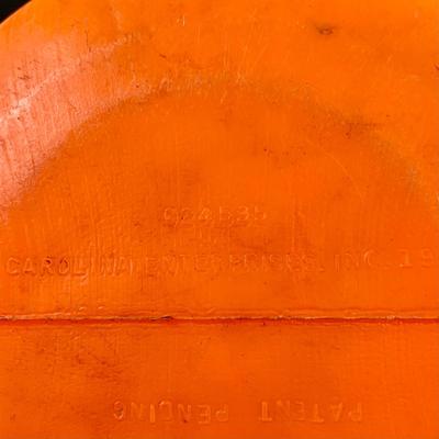 LOT 249: Collection of Vintage Halloween Decorations Including Plastic Blow Mold Jack-0-Lanterns with Cats and Much More