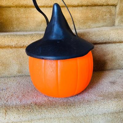 LOT 250: Collection of Jack-O-Lantern Trick Or Treat Buckets From Empire, Renzi Corp and More