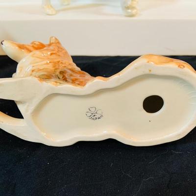 LOT 252: Collection of Vintage Porcelain Dogs Made In Japan