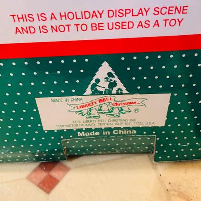 LOT 253: Set of Two (2) Large Animatronic Santa Figurines In Original Boxes