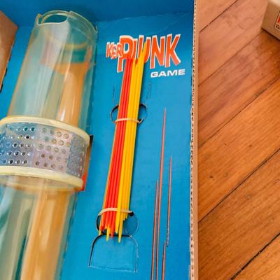 LOT 258: Lot of Vintage Classic Children’s Games - Ker Plunk and Kaboom by Ideal and Mystery Date and Concentration by Milton Bradley