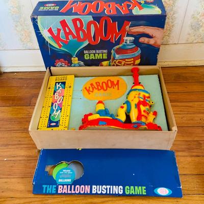 LOT 258: Lot of Vintage Classic Children’s Games - Ker Plunk and Kaboom by Ideal and Mystery Date and Concentration by Milton Bradley