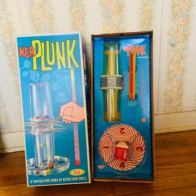 LOT 258: Lot of Vintage Classic Children’s Games - Ker Plunk and Kaboom by Ideal and Mystery Date and Concentration by Milton Bradley