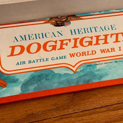 LOT 261: Set of Four (4) Vintage Milton Bradley American Heritage Board Games